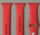 Authentic Apple Watch Sport Band  coral Color   Size 44mm M l   S m  Like A New 