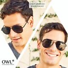 Set Of 3 Men Polarized Sunglasses Aviator Spring Hinge Metal Mix 100  Uvb