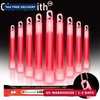 10 Pack 6  Glow Sticks  Ultra Bright 12hr Light For Camping  Hiking  Emergencies