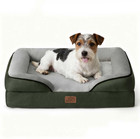 Orthopedic Bolster Dog Sofa Bed With Removable Cover  Medium