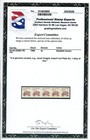 2228b  4   Stagecoach Imperf Plate  1 Strip Of 5  Mint Nh  Pse Cert  Scott  1 250