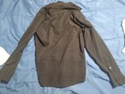 Kenneth Cole New York Long Sleeved Slim Fit Black Button-down Dress Shirt  Small