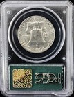 1954-s Us 50c Franklin Silver Half Dollar - Pcgs Ms 64
