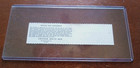 Rare Old Chicago White Sox Full Unused Mint Condition Ticket Stub W  Ticket Case