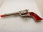 Vintage Hubley Diecast 8 5  Cowboy Western Rodeo Cap Gun Pistol