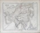 Lot Of 5 Original Antique Asia 1800   s Maps 
