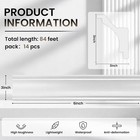 84 Ft 14 Pcs Led Crown Molding With Integrated Led Channel