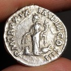Marcus Aurelius Denarius Choice Vf 165ad Ancient Roman Empire Silver Coin Annona