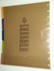 Caliber Premium Discbound Dividers 5 Color Tab For 8 5 X 11 Caliber Notebook 