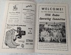 Vtg 1956 Pre World s Championship Rodeo Program Fort Madison Ia 9th Annual