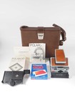Polaroid Sx-70 Brown Instant Film Land Camera W  Case  exc      z5103a
