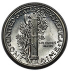 1927-d Mercury Dime   Ultra Rare This Nice  Superb Gem Bu  