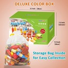 Shimfun Play Food Set 143 Piece Play Food For Kids Kitchen - Toy Food - Pretend