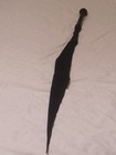 Green Suede Leather Dragon Tail Flogger Whip Bdsm