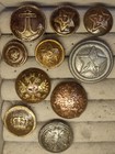 Ww1 Russian Imperial Army Uniform Brass Button With Eagle   8 Things  Artilleriy