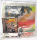 Vintage Bernat Latch Hook Rug Canvas Mesh Rustic Sunset 3931 1980 Tabrette Yarn