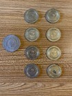 Vintage Caesars Palace Hotel   Casino Las Vegas Gaming Tokens Set Of 9