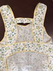 Vintage Lot Of 5 Aprons Multiple Colors   Fabrics 4-half   1 Full-40   s   50   s