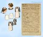 Ladies Home Journal 3871  1920s Uncut Misses Maids Apron Vintage Sewing Pattern