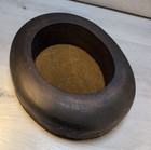 Antique Bohemus Wood Hat Block Millinery Hatters Brim Mold Form 6-3 4  jbm 