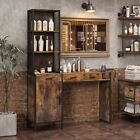 Hair Styling Salon Station Barber Cabinet Furniture Spa Beauty Equipment