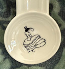 Fiestaware Hlcca Exclusive Linen Dancing Lady Spoon Rest