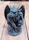 Gothic Gargoyle Statue     Stone-look Resin Winged Guardian