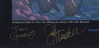 Disney The Little Mermaid Art Print Signed By Jodi Benson   2 Directors  1997
