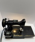 Vintage Singer Featherweight 221 Sewing Machine - Tested - Works