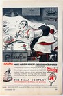 1951 Texaco Gas   Oil Marfak Advertisement Lubrication Automotive Vintage Dwx11c