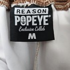 Reason Tropical Popeye Lounge Shorts Boys Medium Beach Drawstring Pockets Euc 