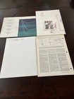 Vintage Lot 1950s To 1980s Nuclear Reactors And Atomic Science Pamphlets