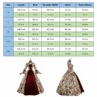 Vintage Women Victorian Queen Cosplay Costume Dress Medieval Renaissance Dresses