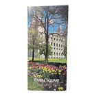 2 Vintage Temple Square Salt Lake City Utah Brochure pamphlet Mormon Church