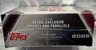 2026 Topps Flagship Football Mega Box   sealed  12 Packs   15 Cards Per Pack 