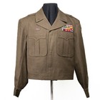Wwii Ike Jacket Uniform Brigadier General George A  Rehm Original Bullion Patch