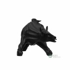 Polyresin Geometric Statue Bull Sculpture Animal Idol Figurine Home Decor