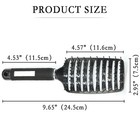 2pcs Pro Quick Dry Hair Brush Wet Brush Detangling Hair Massage Antistatic Comb