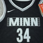 Minnesota Lynx Jersey Womens Large Nike 34 Sylvia Fowles Wnba Basketball Rebel