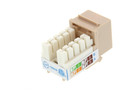 Networx Cat6 Keystone Jack - 90 Degree Rj45 Ethernet Module - 50 Micron Gold Pla