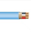 250 Ft  14 3 Light Blue Solid Cerromax Slipwire Copper Nm-b Wire