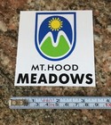 Mt Hood Meadows Sticker - Oregon Ski Resort Skiing Snowboarding Sports Burton