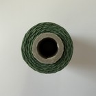 Irish Waxed Linen Thread Dark Green 100yds 6ply Cord