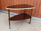 Serving Cart Tea Cart Wood 50s Table Rockabilly Side Table Mid Century Bar