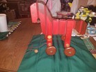 Breitschwerdt Holzspielzeug Wood Pull String Horse Made In Germany Vintage      