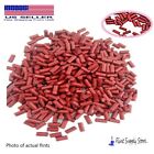 100 Lighter Flints Red Replacement For Fluid gas Lighters Ships From Usa