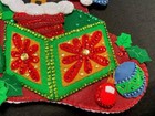 Santa Surprise Bucilla Christmas Stocking Finished