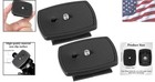 2 Pcs Quick Release Tripod Adapter Plate - Universal Camera Mount  2 48x1 93in