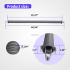 2x Post Driver Spring For Shaver Hd8 And Work Saver Hpd 16 Length 40  with Hooks