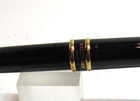 Vintage Waterman Expert Ll Ballpoint Pen Black With Gold Trim pouch gift Box